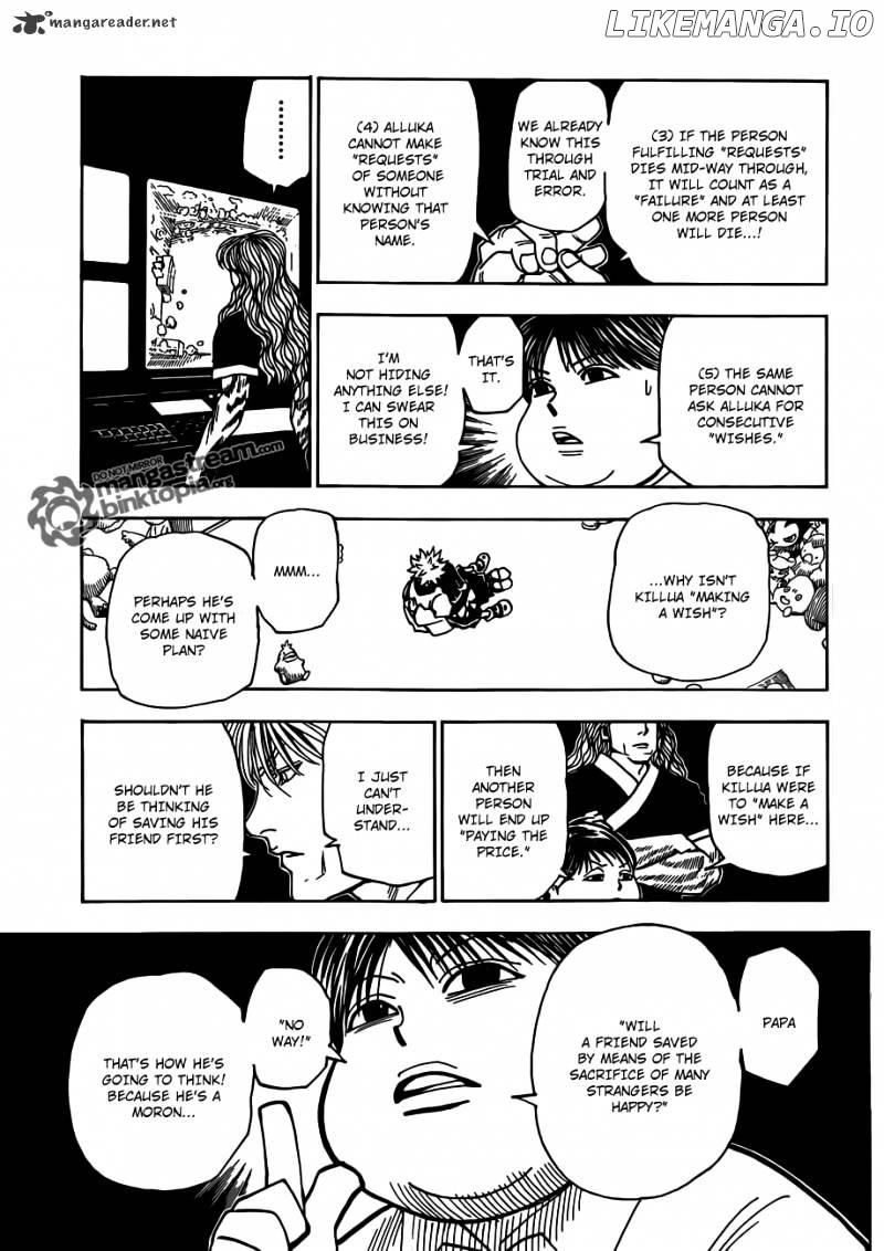 Hunter x Hunter, Chapter 324 image 03